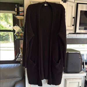 Tribal Jeans Long black cozy cardigan ✨